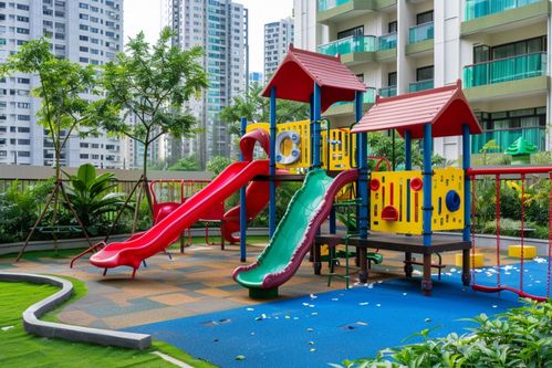 住宅区露天游乐场户外空间设计 从设备到整体空间的营造